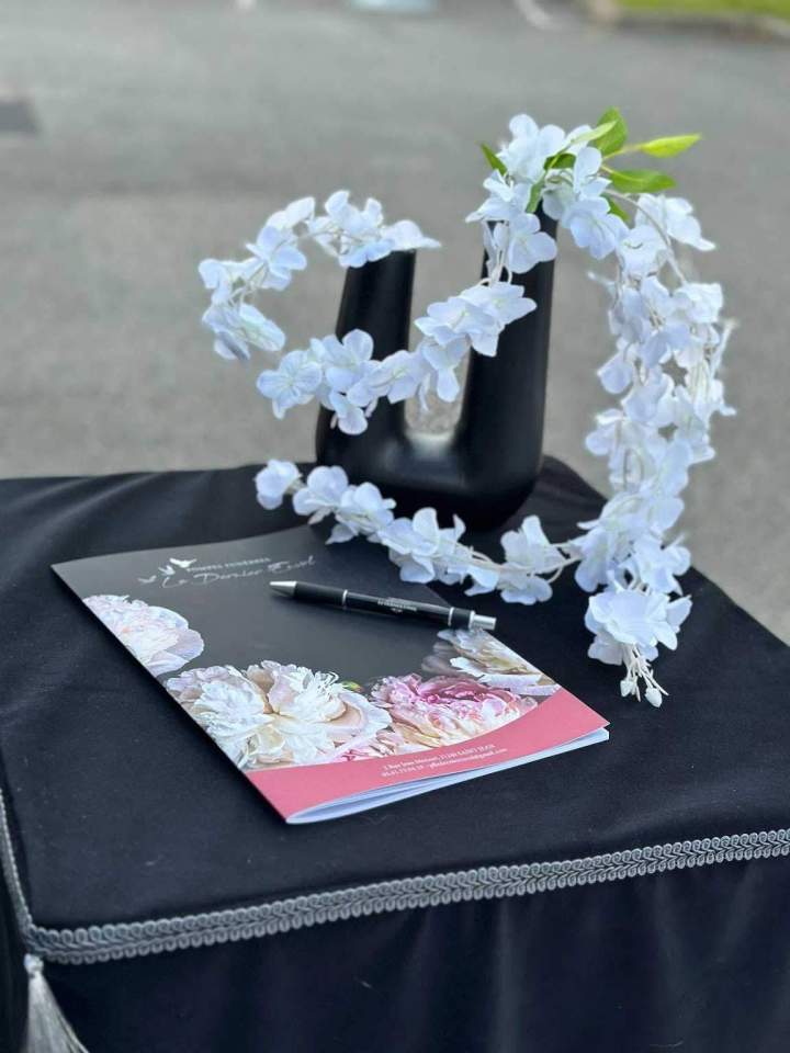 Livre de condoléances Saint-Jean